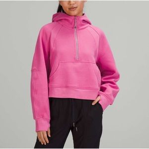Lululemon half zip scuba hoodie